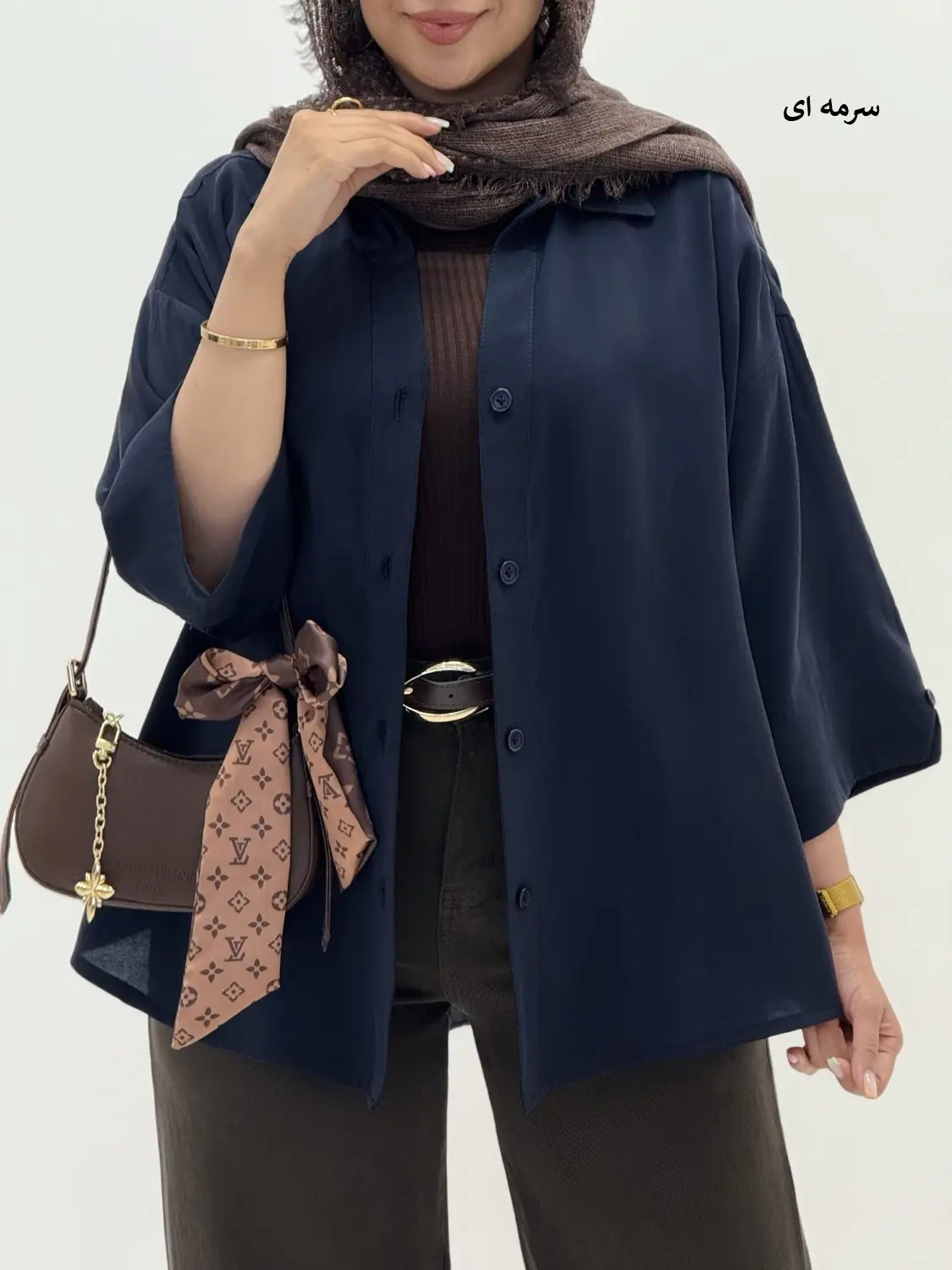 4387-شومیز وارداتی پری